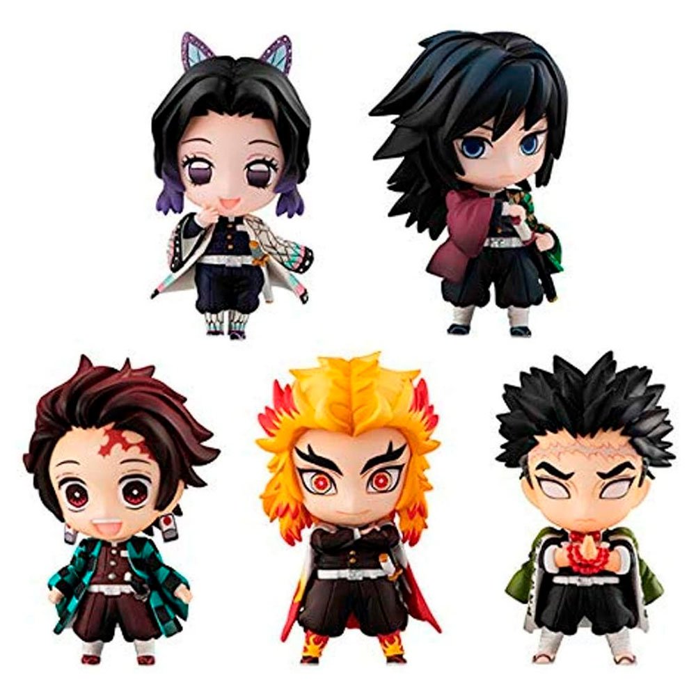 MEGAHOUSE TANJIRO Y LOS PILARES A SET DE 5 PERSONAJES MEGAHOUSE TANJIRO Y LOS PILARES A SET DE 5 PERSONAJES